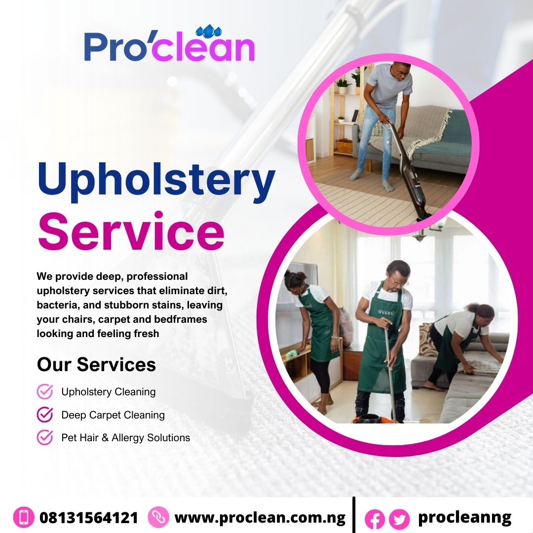 Upholstery Cleaning